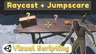Unity Raycast + Jumpscare in Visual Scripting [ Bolt ]