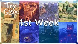 Tiny Glade - All Daily Themes of the 1st Week