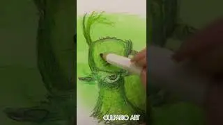 Рисуем Гринча Похитителя Рождества