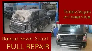 RANGE ROVER Sport Кузовной ремонт в Армении/Body repair in Armenia
