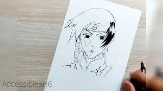 Sai from Naruto Shippuden // Quick Sketch // Speed Drawing