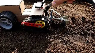 Mini Ai DIY Tractor + Plough That Works in Real Soil