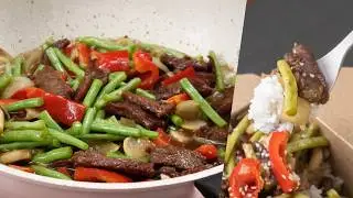 Restaurant Secret Revealed! Black Pepper Angus Steak Like Panda Express! | Chinese Takeout