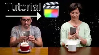SlowMo und Echtzeit gleichzeitig 😮 | Milchsplash Tutorial | Final Cut X | Macro Rooms
