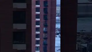 Поезда с балкона 
