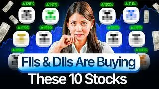 10 Stocks FIIs & DIIs are buying right now