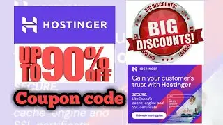 Hostinger  coupon code 2022 upto 90%OFF promo code of hostinger |100% worked