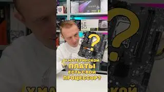 У материнской платы есть свой процессор?