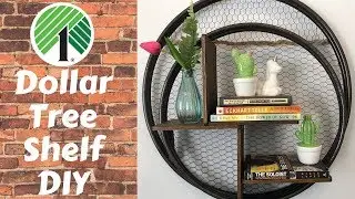 Dollar Tree Shelf DIY