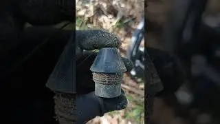 Бакелит НОС Немецкой ЛЕТУЧКИ ЗВЕНИТ на МД  #коп  #артефакты