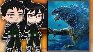 Kaiju No:8 React To Godzilla | Godzilla x Kong | Gacha react