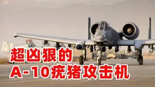 超凶狠的疣猪A-10“雷电Ⅱ”攻击机，A-10 Attack Plane