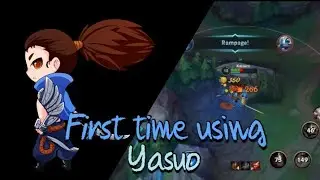 League of legends Wildrift: First time using Yasuo(Yasuo Gameplay) Wildrift Yasuo, Aggron_Gaming