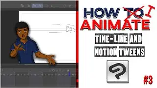How to Animate | In Clip Studio Paint | Time Line tips | Motion Tweens #3
