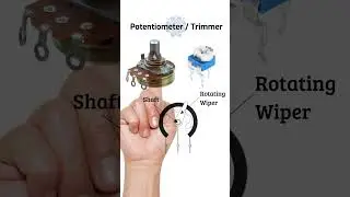 Potentiometer Construction | How a potentiometer works 
