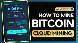 How to Mine BITCOIN (BTC) on Smartphone – Cloud Mining Tutorial (iOS & Android)