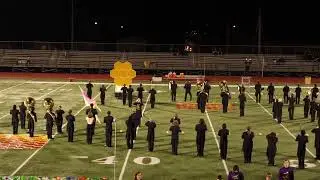 Hickman Marching Band's last performance of the Hive for 2023