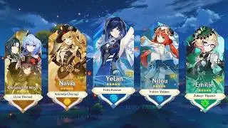 UPDATE!! YELAN RERUN, NO WRIOTHESLEY! 4.8 BANNERS & CHRONICLED WISH (NAVIA & NILOU) - Genshin Impact