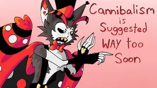 Hazbin Hotel Animatic (one hiker suggests cannibalism WAY too soon)