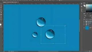 Quickly Draw ultra realistic water droplets | in 1 minute | graphic design tutorial for beginner