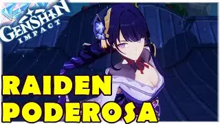BAAL CHEGOU! BUILD DE ARTEFATOS E ARMAS PARA RAIDEN SHOGUN - GENSHIN IMPACT