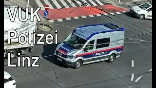 Einsatzfahrt VUK Polizei Linz / Verkehrsunfallkommando