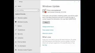 How to fix Window Update can't update Error (0x80070422)