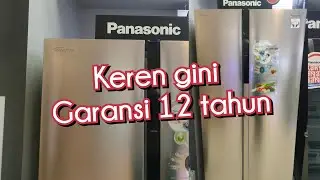 KULKAS SIDE BY SIDE PANASONIC NR-SC631BWS ‼️ GARANSI PALING LAMA ‼️