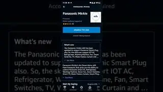 Connected Home: Setup Panasonic AC [ mirAIe ] with Alexa #Shorts
