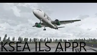 a319 KSEA 16R ILS Approach | X Plane 11 |