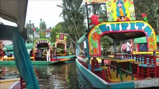 Floating Gardens of Xochimilco in Mexico City
