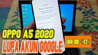 Lupa akun google OPPO A5 2020 - Bypass FRP OPPO A5 2020