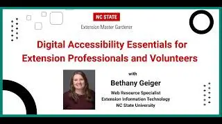 EMG Continuing Ed | Digital Accessibility Essentials for Extension Professionals and Volunteers
