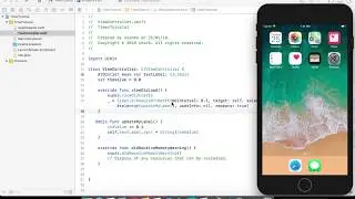 SWIFT : Creating you own Timer or counter in Swift iOS using Xcode