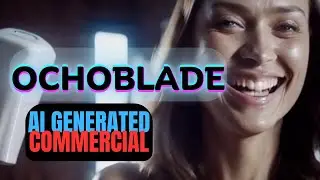OCHOBLADE - AI Generated Razor Commercial featuring ChatGPT, Runway Gen-2, AWS Polly, Soundful