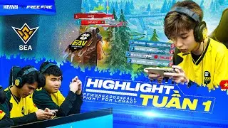 Highlight Tuần 1 | Vạn Sự Khởi Đầu Nan #heavy #freefire #ffwssea2024fall #fightforlegacy
