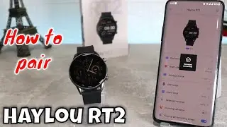 How to pair Haylou RT2 to phone with Haylou Fun Android app