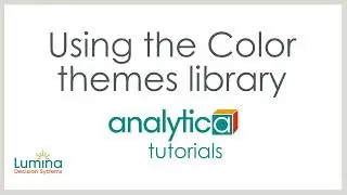 Color themes library in Analytica