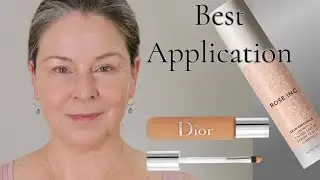 How to Apply: Rose Inc Luminous Skin Tint & Dior Backstage Concealer (for older or dryer under eyes)