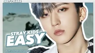 [STRAY KIDS - 'EASY'] Instrumental + Karaoke (Easy Lyrics) | REQUEST VIA INSTAGRAM