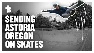 Sending Astoria Oregon on Inline Skates | Aggressive Inline Skating