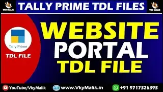 GST Portal TDL File in Tally Prime | Tally Prime Free TDL File Download | TDL File for Tally Prime