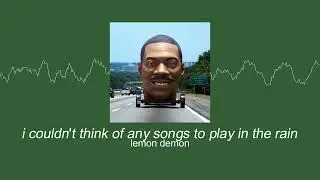 Lemon Demon - I Couldn't Think of Any Songs to Play in the Rain (Sub. Español)