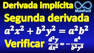 Implicit derivation: Second derivative