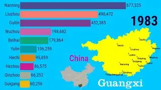 Growth of largest cities in Guangxi Province, CHINA (1950 – 2035)| TOP 10 Channel