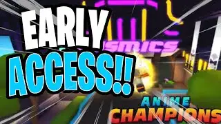 How to Get *EARLY ACCESS* to Anime Champions Simulator!