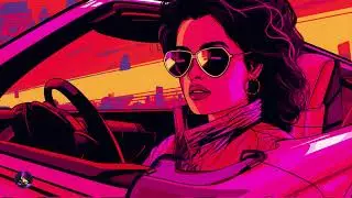 Drive - 80s Synthwave Retrowave Music.