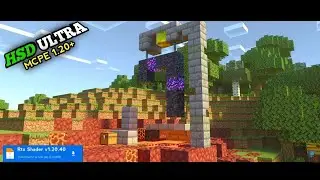 HSD Shaders mcpe 1.20 Render Dragon support//Kelly RTX Like Shedar Minecraft bedrock + PE 1.20