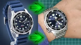 Citizen Promaster Diver Automatic NY0040 on Jubilee Bracelet 10X Better!