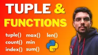 Tuple & its Functions in Python | How to create Tuple, Convert List into Tuple | Class 11/12 CS